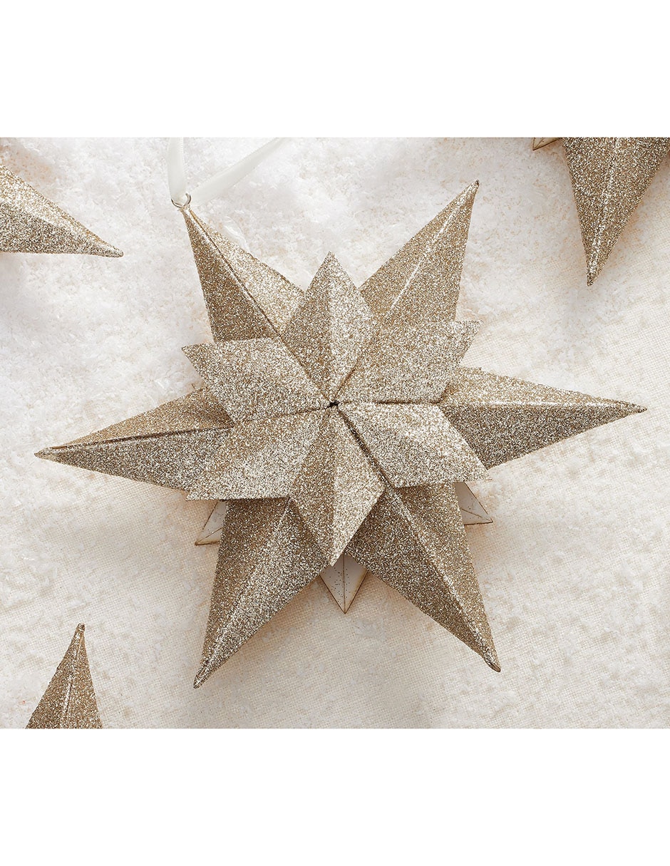 Ornamento navidad estrella Paper Stars 2