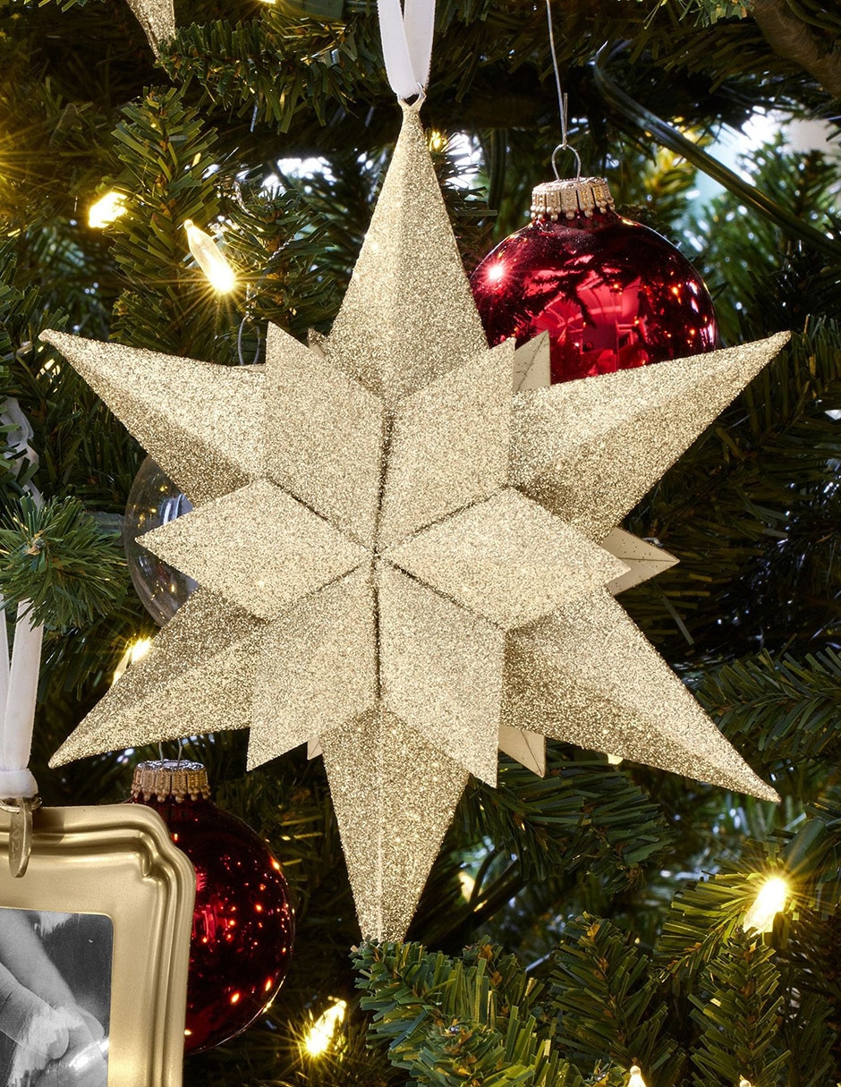 Ornamento navidad estrella Paper Stars 3