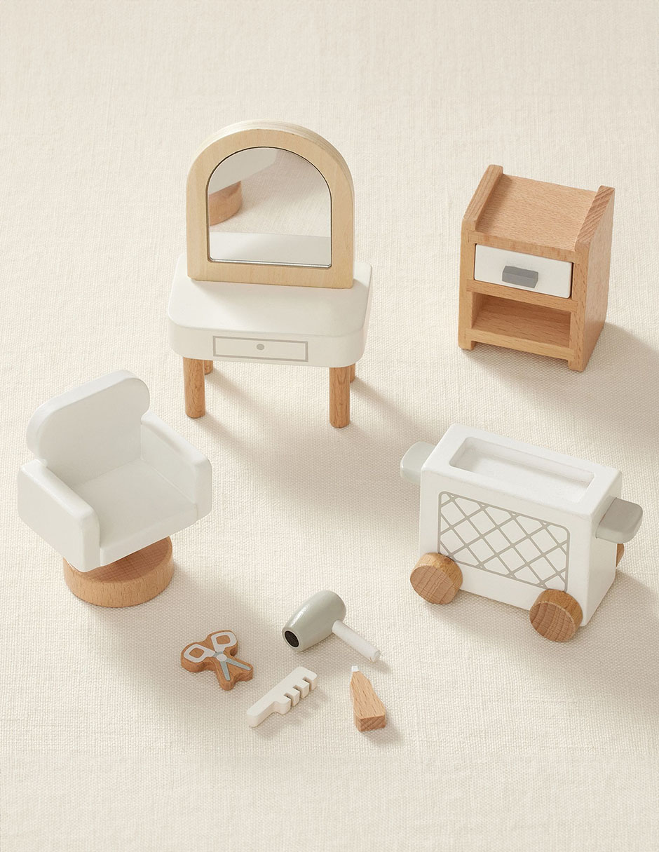 Accesorio de casa para muñeco Dollhouse Vanity