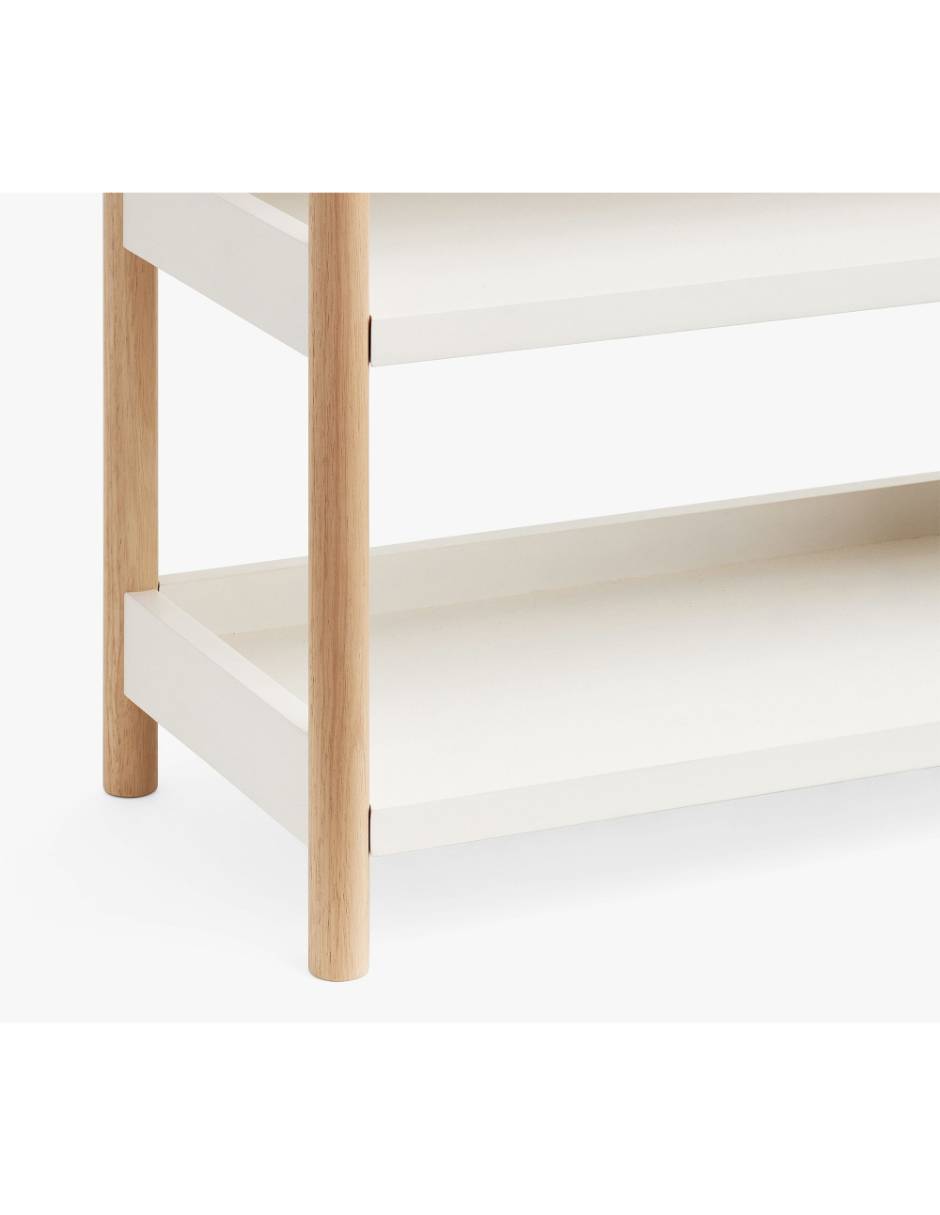 Librero Avery de madera 7