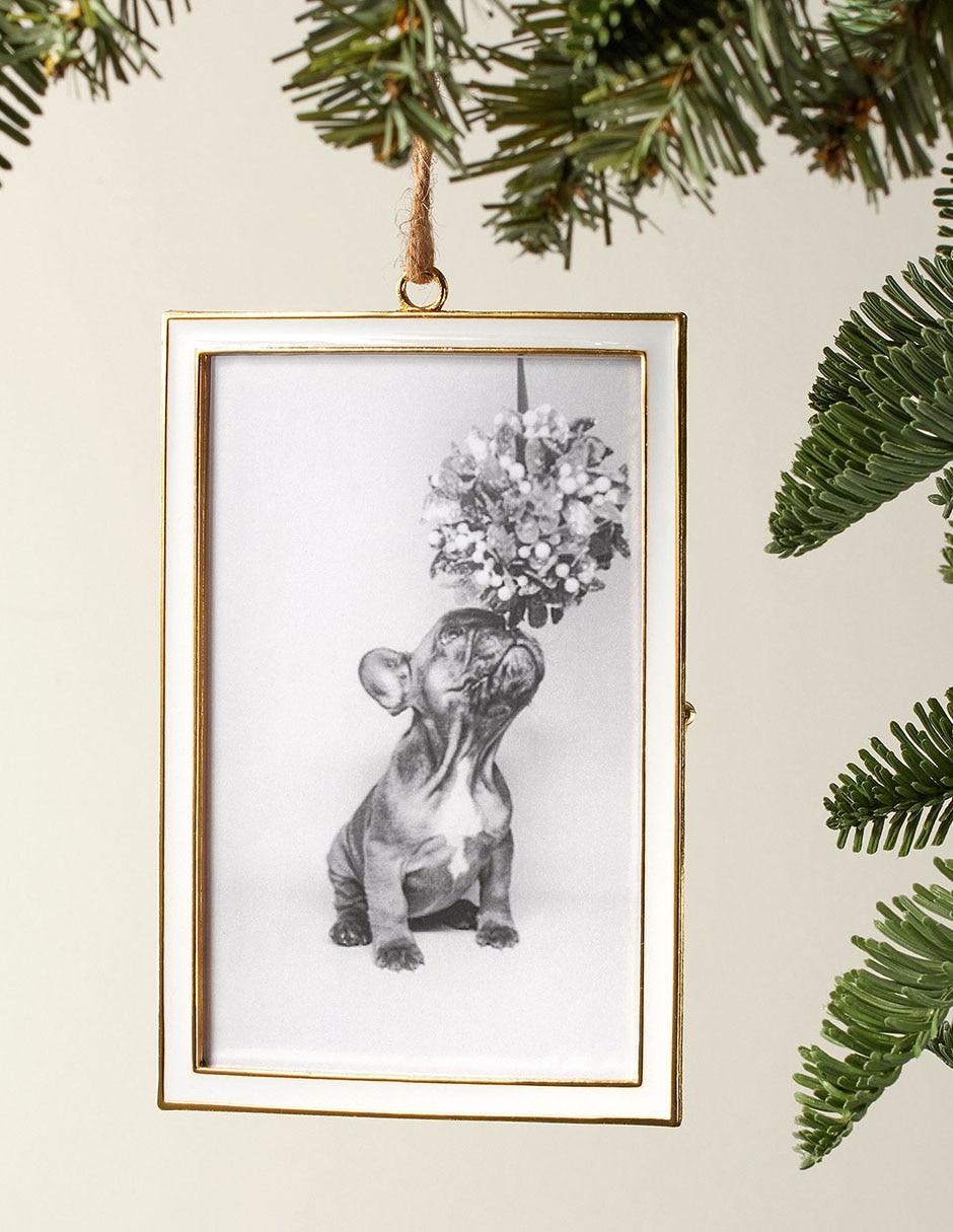 Ornamento navidad Dated Enamel Frame 1