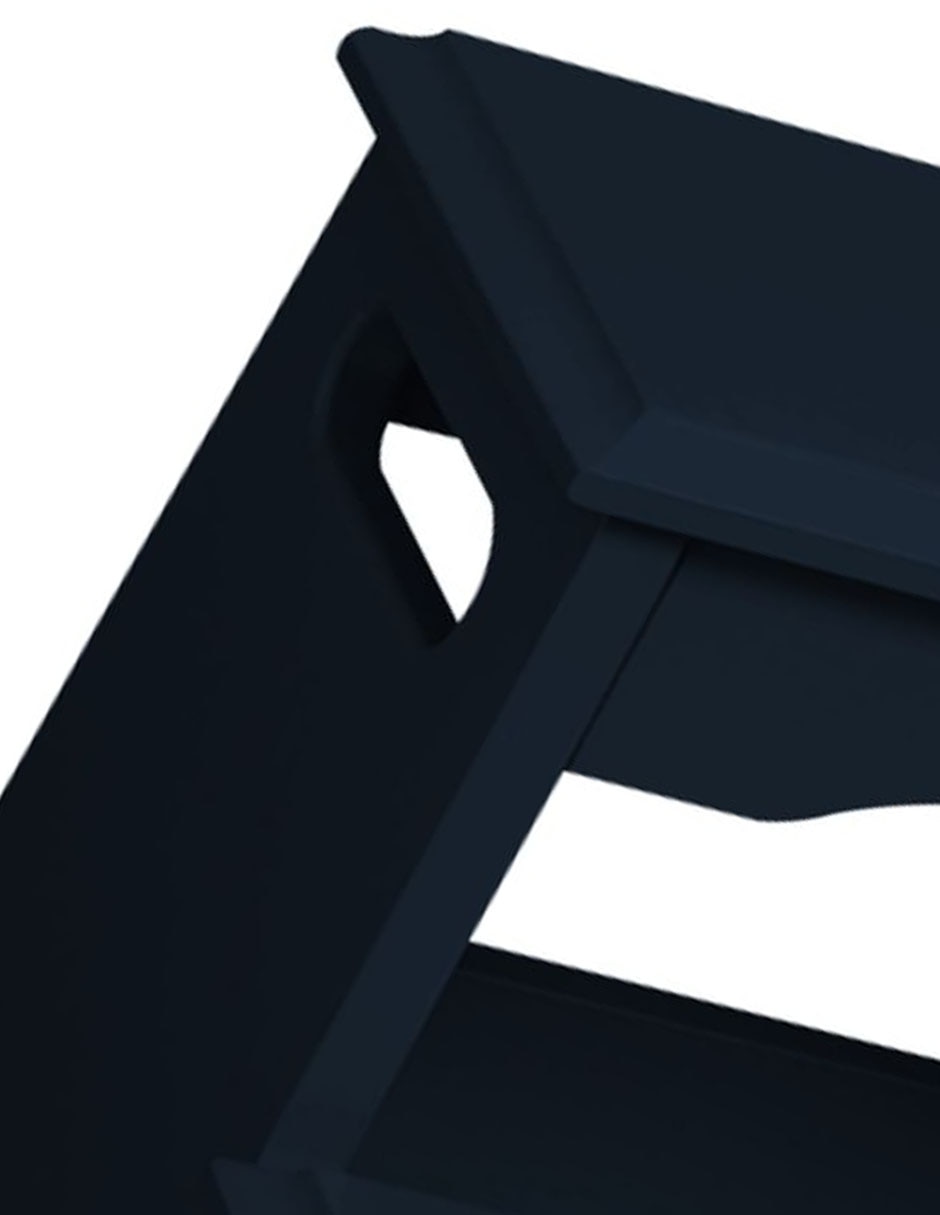 BANCO STEPSTOOL, AZUL MARINO