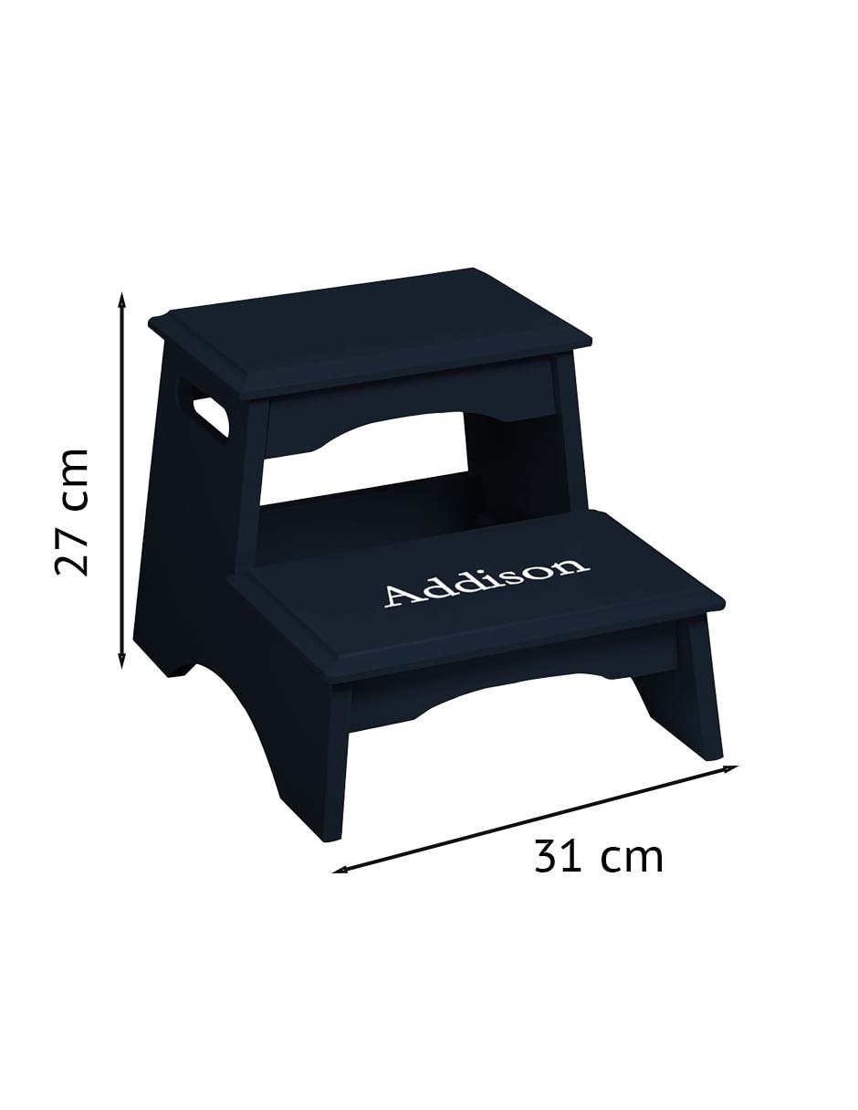 BANCO STEPSTOOL, AZUL MARINO