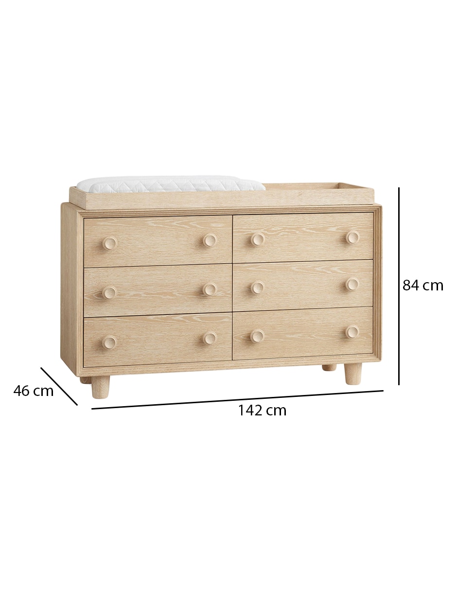 Cambiador Vivienne de madera unisex 7