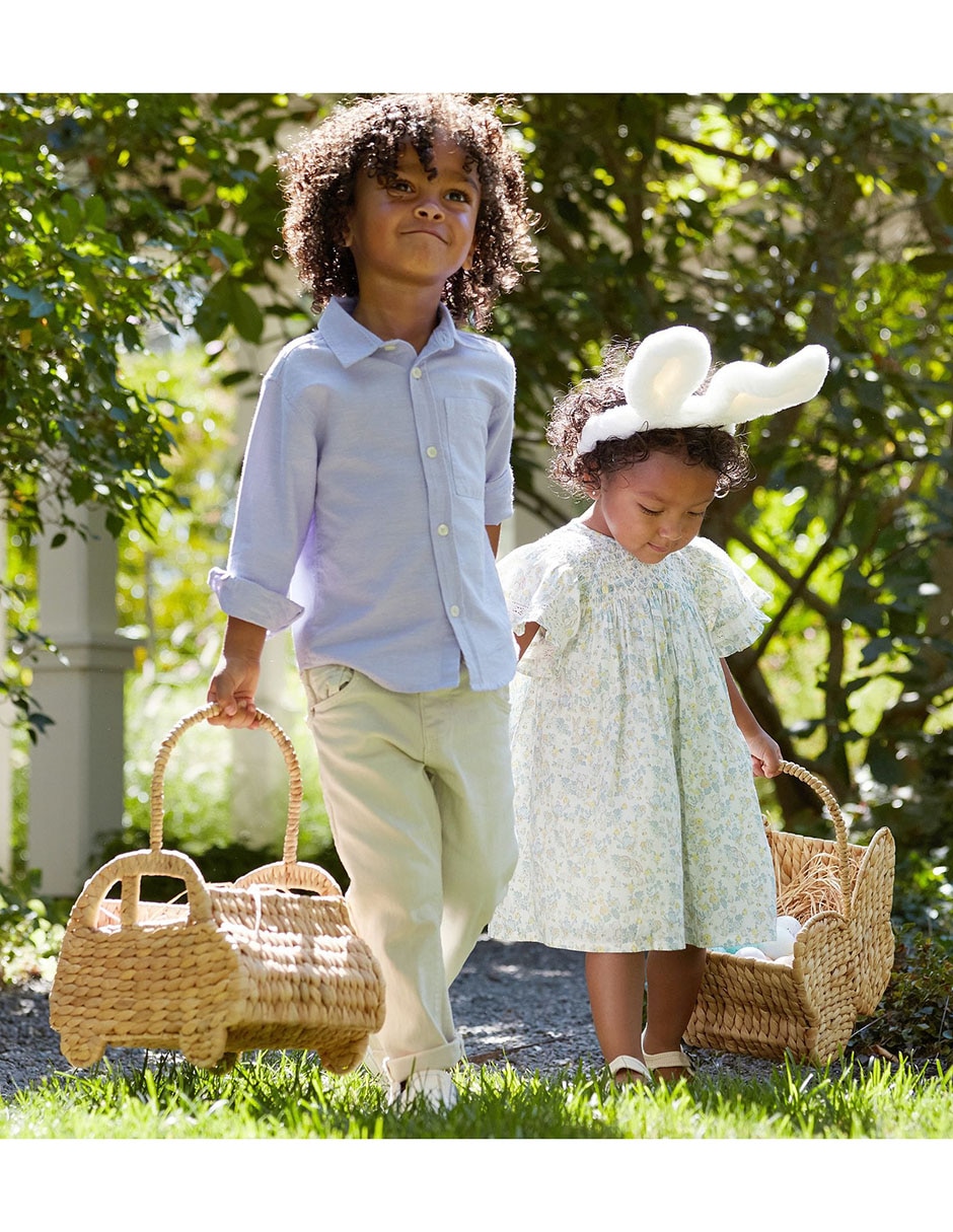 Canasta con forma de carrito Easter 6