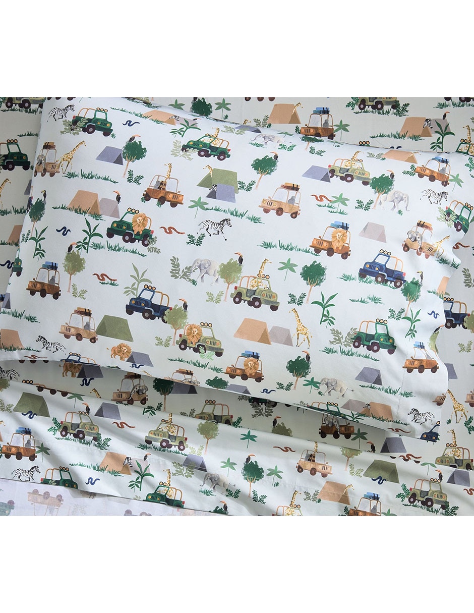 Juego de sábanas Safari Adventures