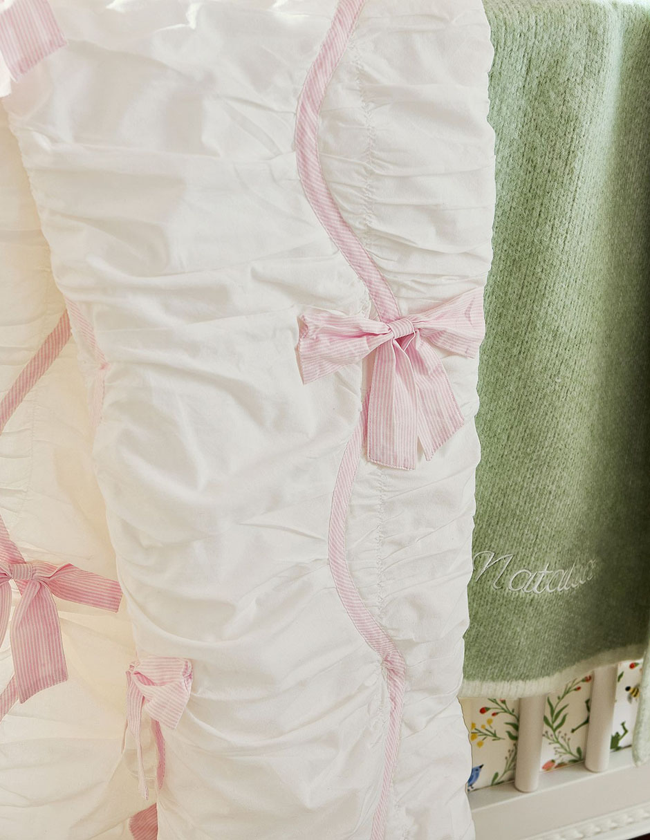 Colcha Stripe Bow 2