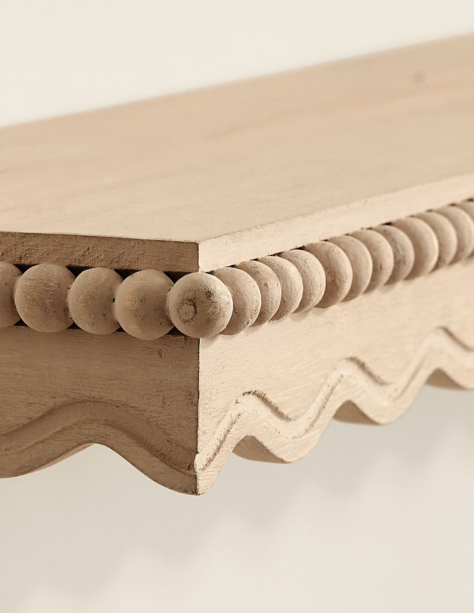 Repisa Marlowe de madera 2