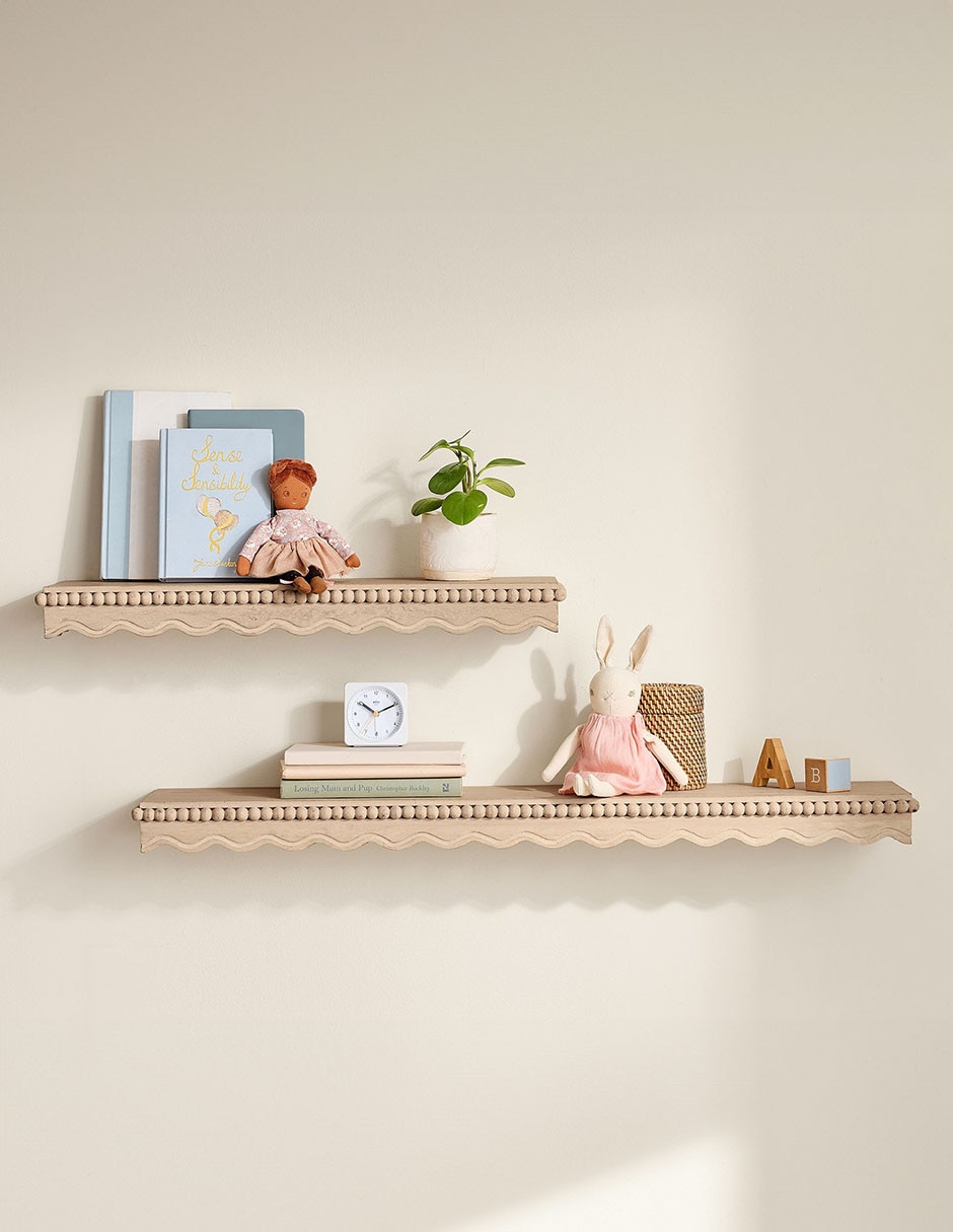 Repisa Marlowe de madera 3