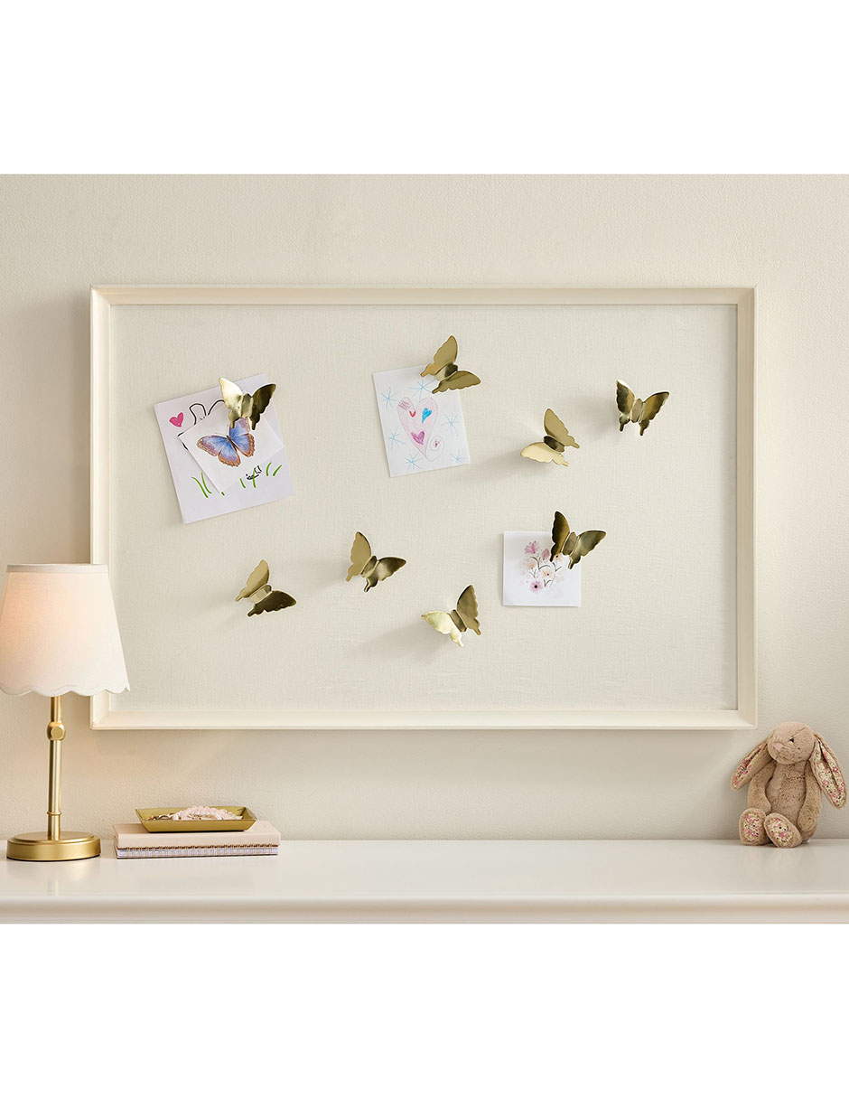 Pizzara Butterfly Magnet de lino