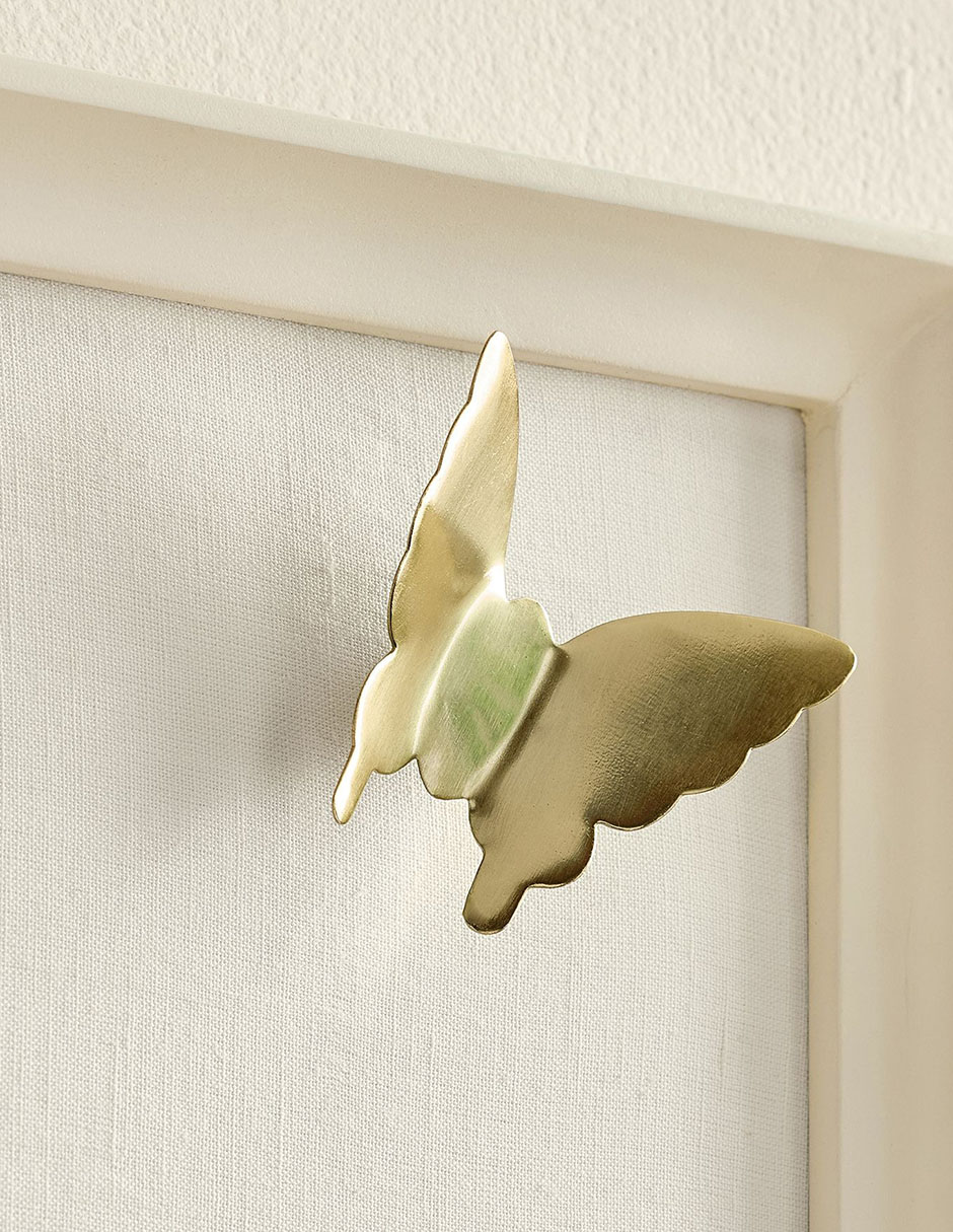 Pizzara Butterfly Magnet de lino 2