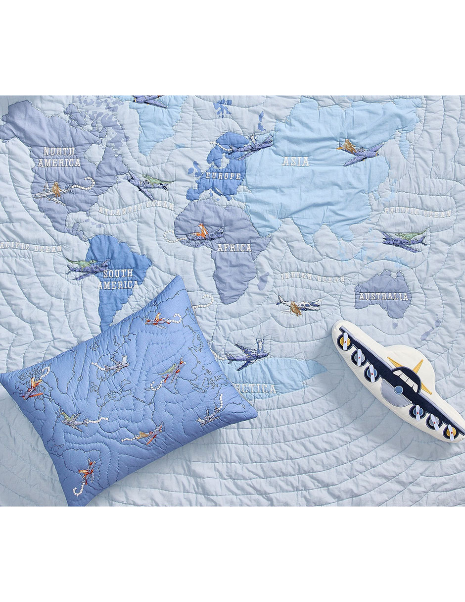 Colcha Airplane Map 4