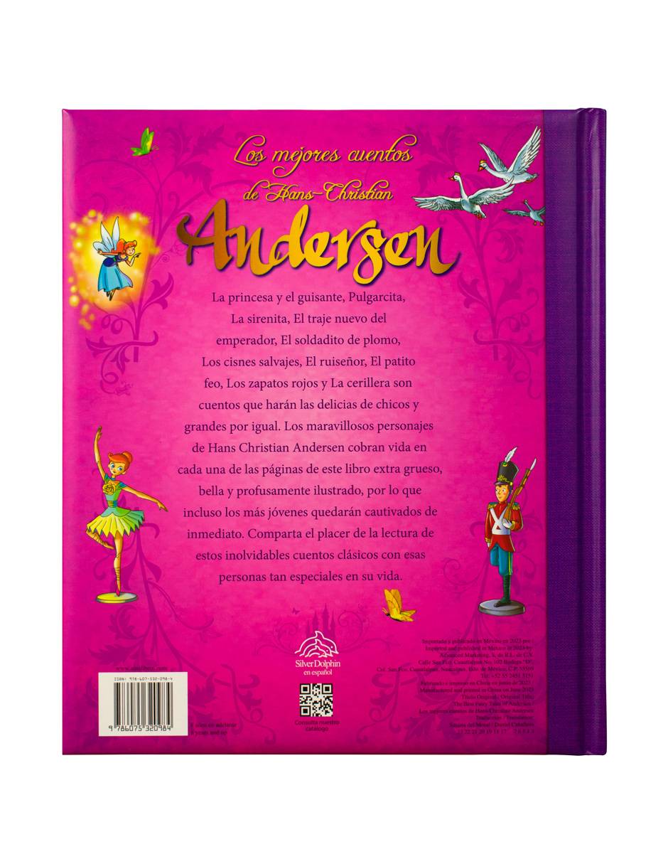 Libro Los Mejores Cuentos De Hans Christian Andersen de Silver Dolphin 2