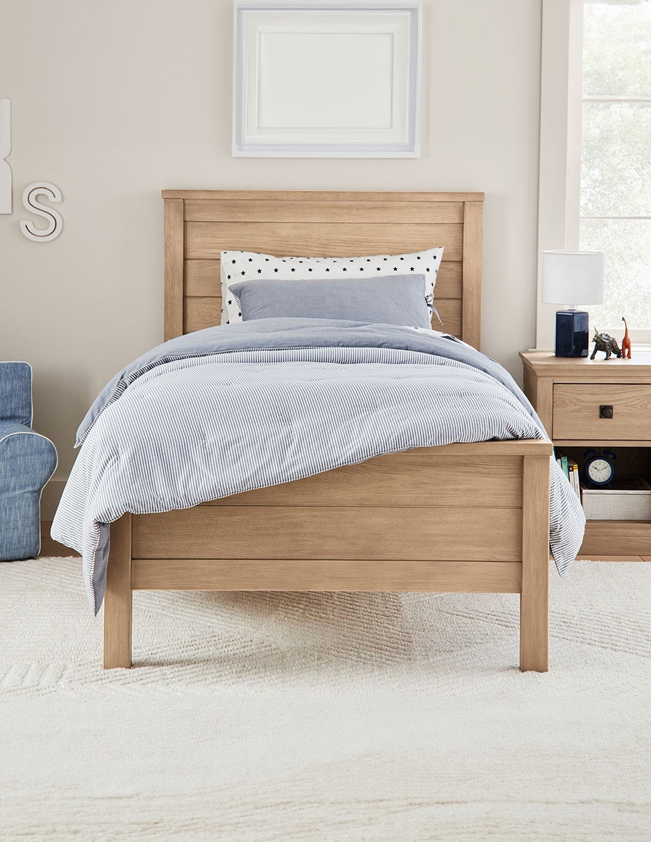 Cama Charlie Seadrift de madera individual Cama Charlie Seadrift de madera individual