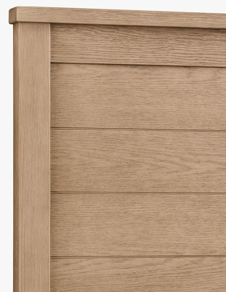 Cama Charlie Seadrift de madera individual 3