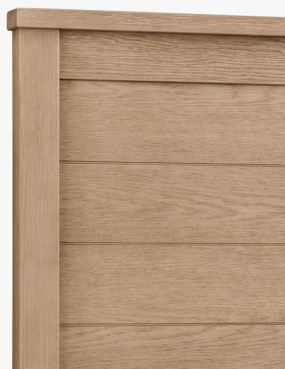 Cama Charlie Seadrift de madera individual 5