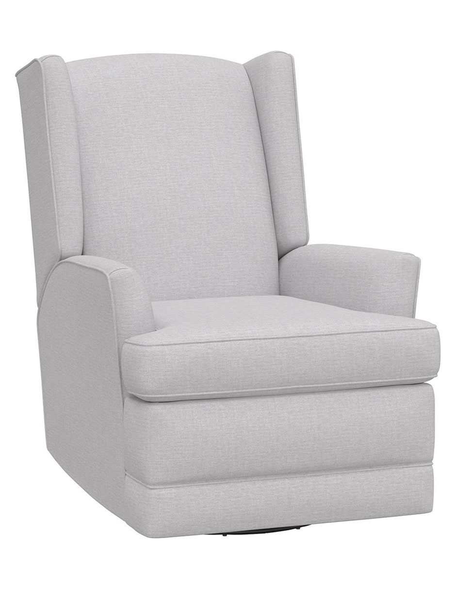 Mecedora Modern Wingback de madera