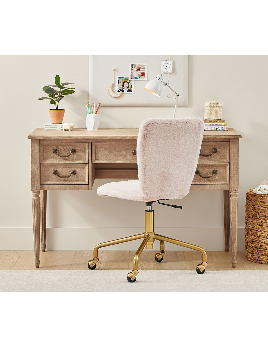 Escritorio con organizador Blythe Storage de madera