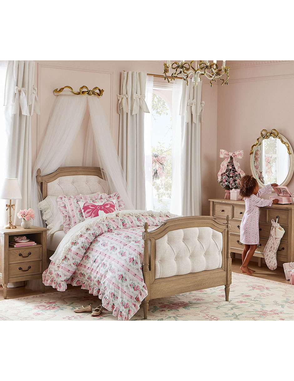 Cama Blythe de madera individual
