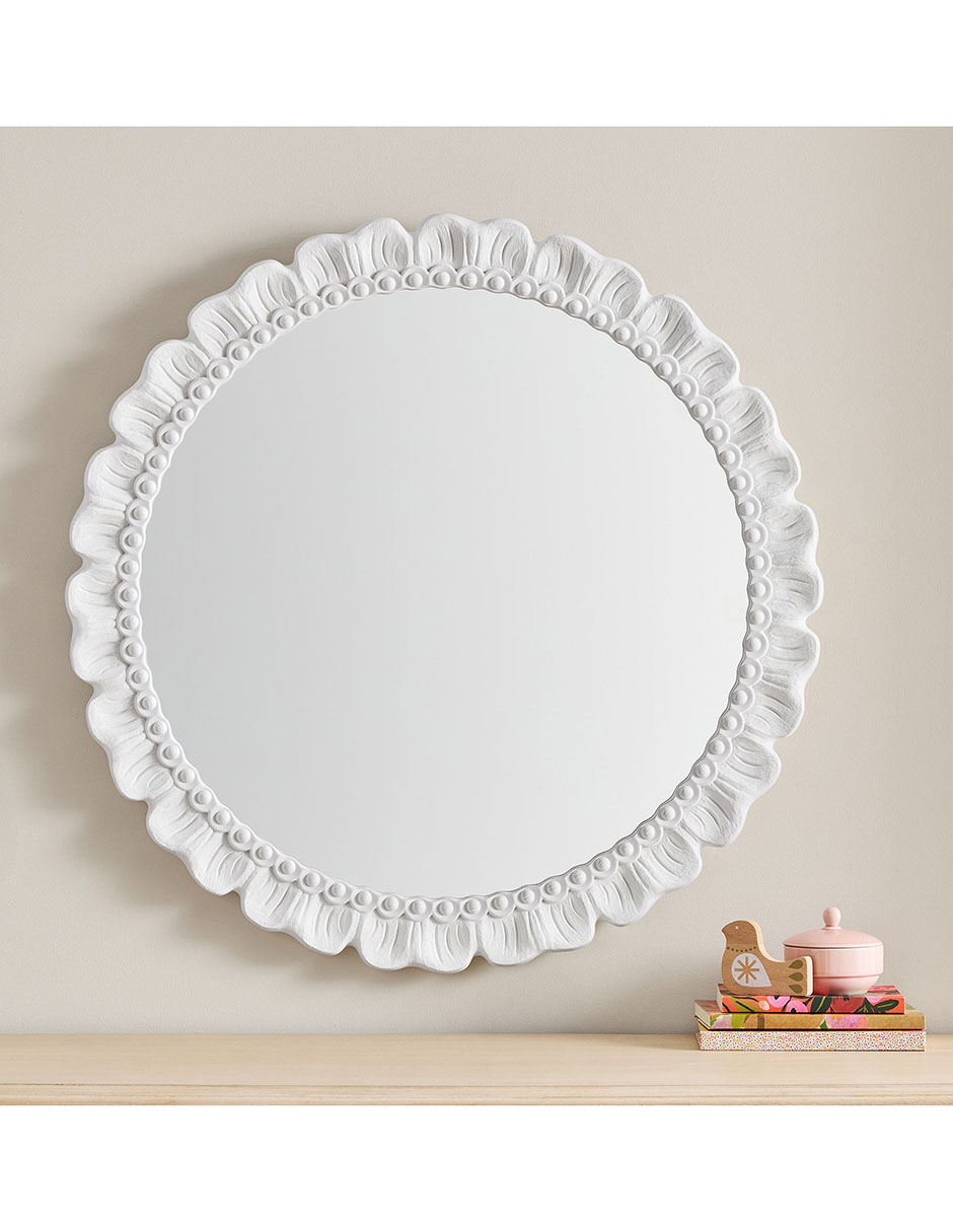 Espejo circular Ruffled 1