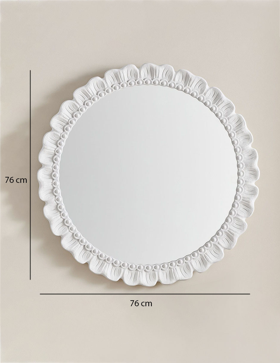 Espejo circular Ruffled 3