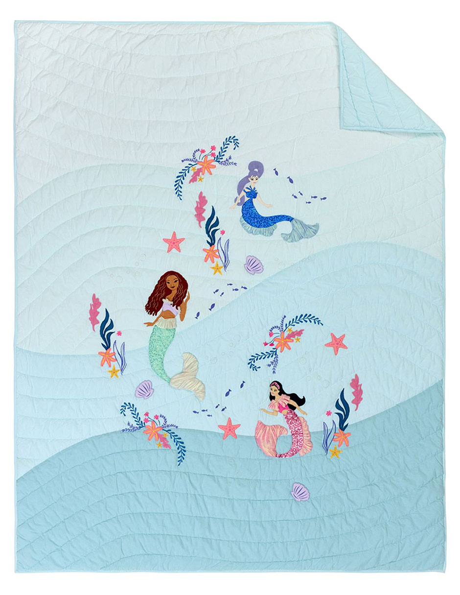 Colcha Little Mermaid Colcha Little Mermaid