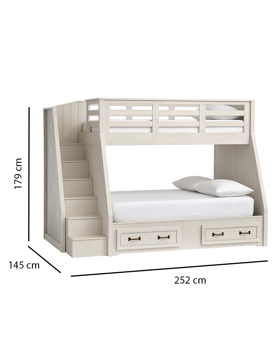 Litera Belden de madera Individual 2