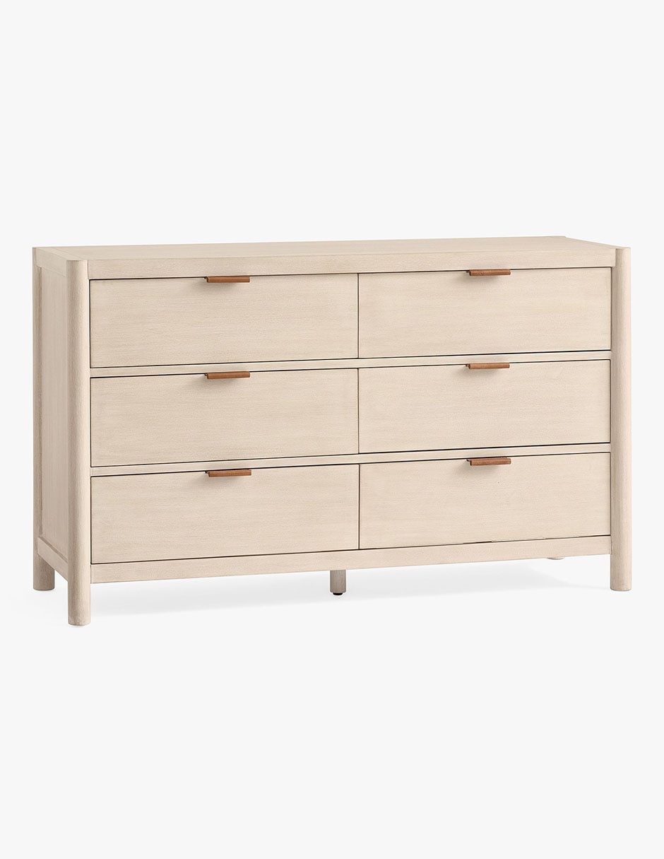 Cómoda Coronado Pottery Barns Kids de madera mango 6