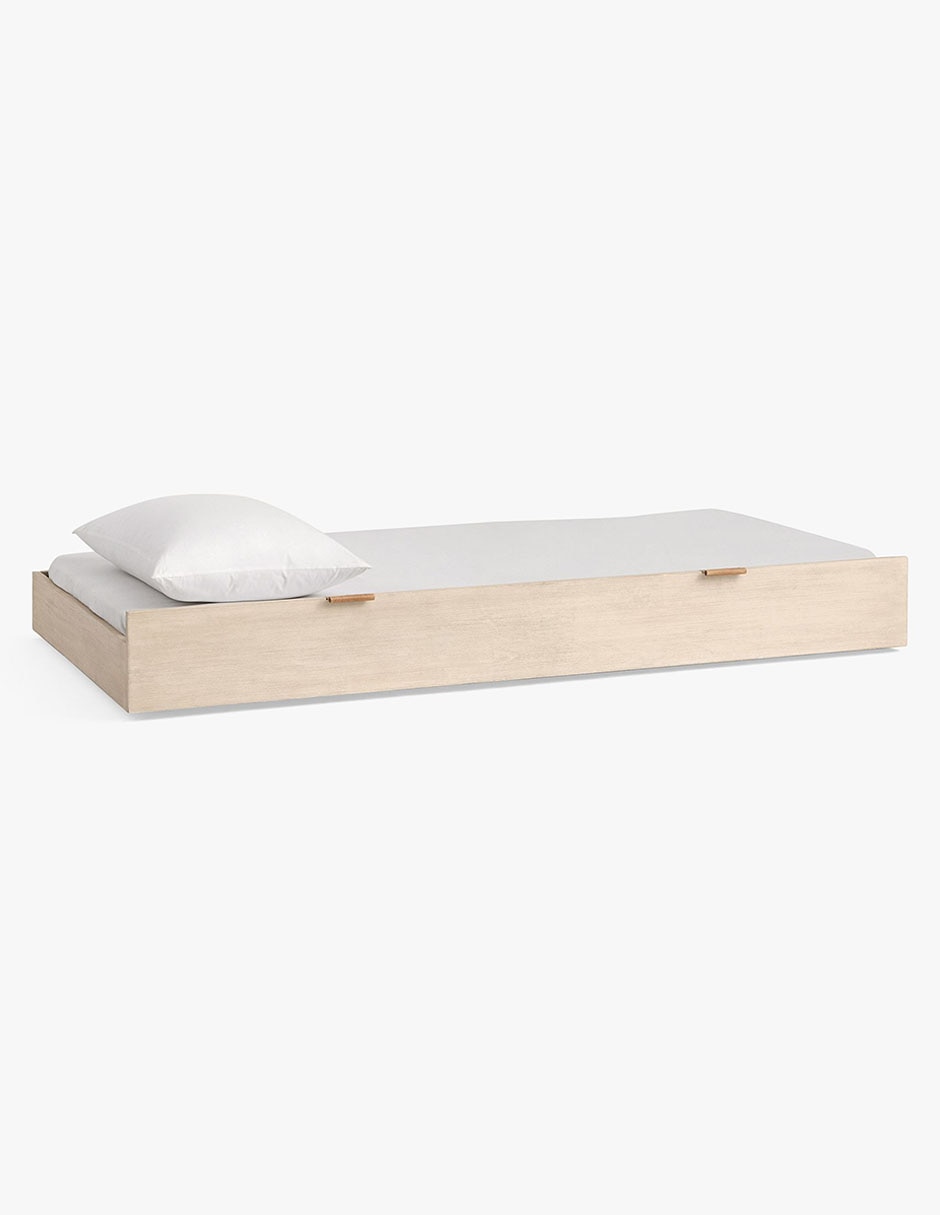 Cama baja Coronado de madera individual 2
