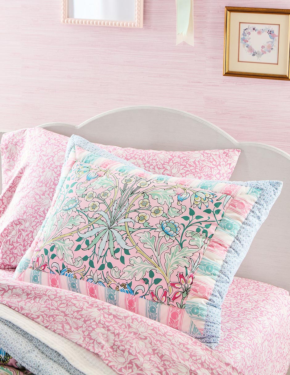 Funda para almohada Morris & Co. Hyacinth 3