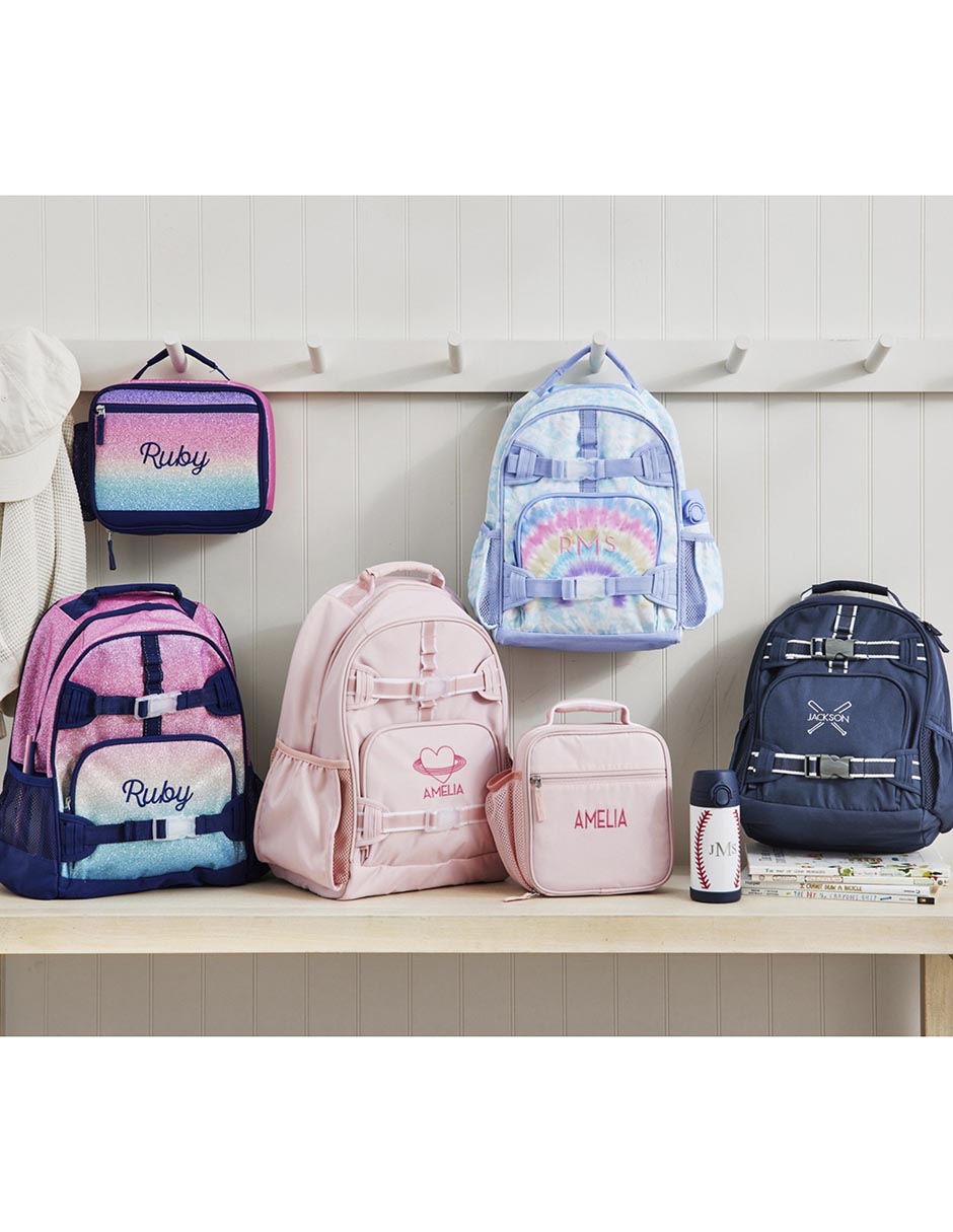 Mochila escolar Mackenzie Rainbow impermeable para niña 2