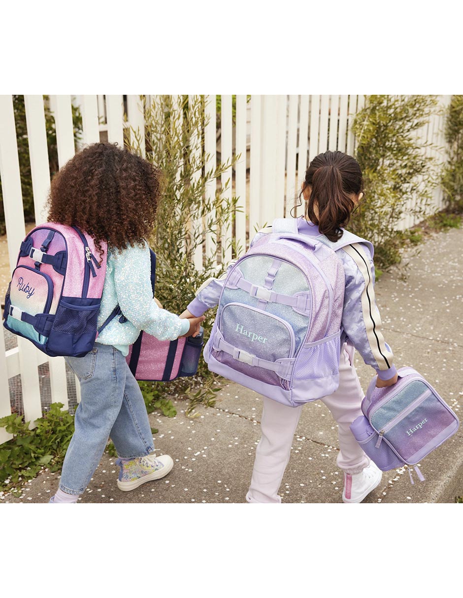 Mochila escolar Mackenzie Rainbow impermeable para niña 3