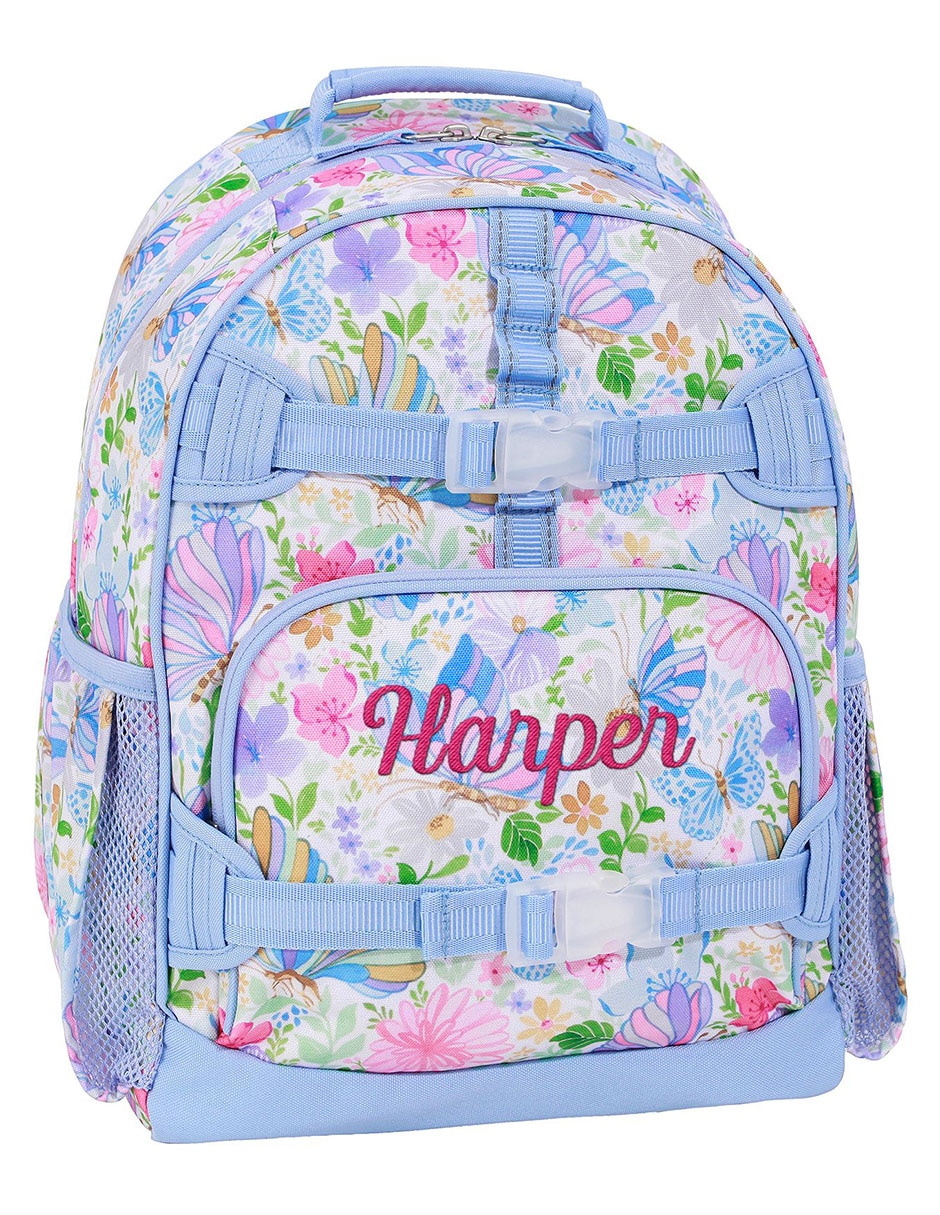 Mochila escolar Mackenzie Butterfly Garden para niña