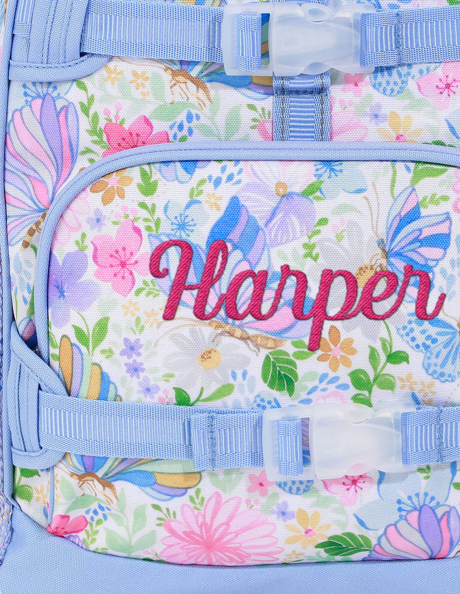 Mochila escolar Mackenzie Butterfly Garden para niña