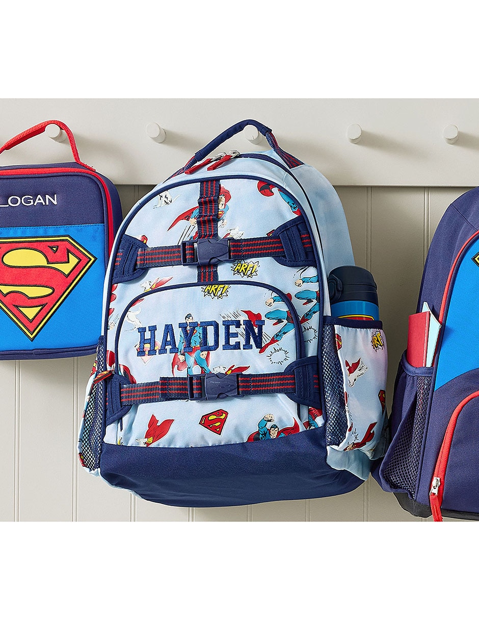 Mochila escolar Superman para niño 8