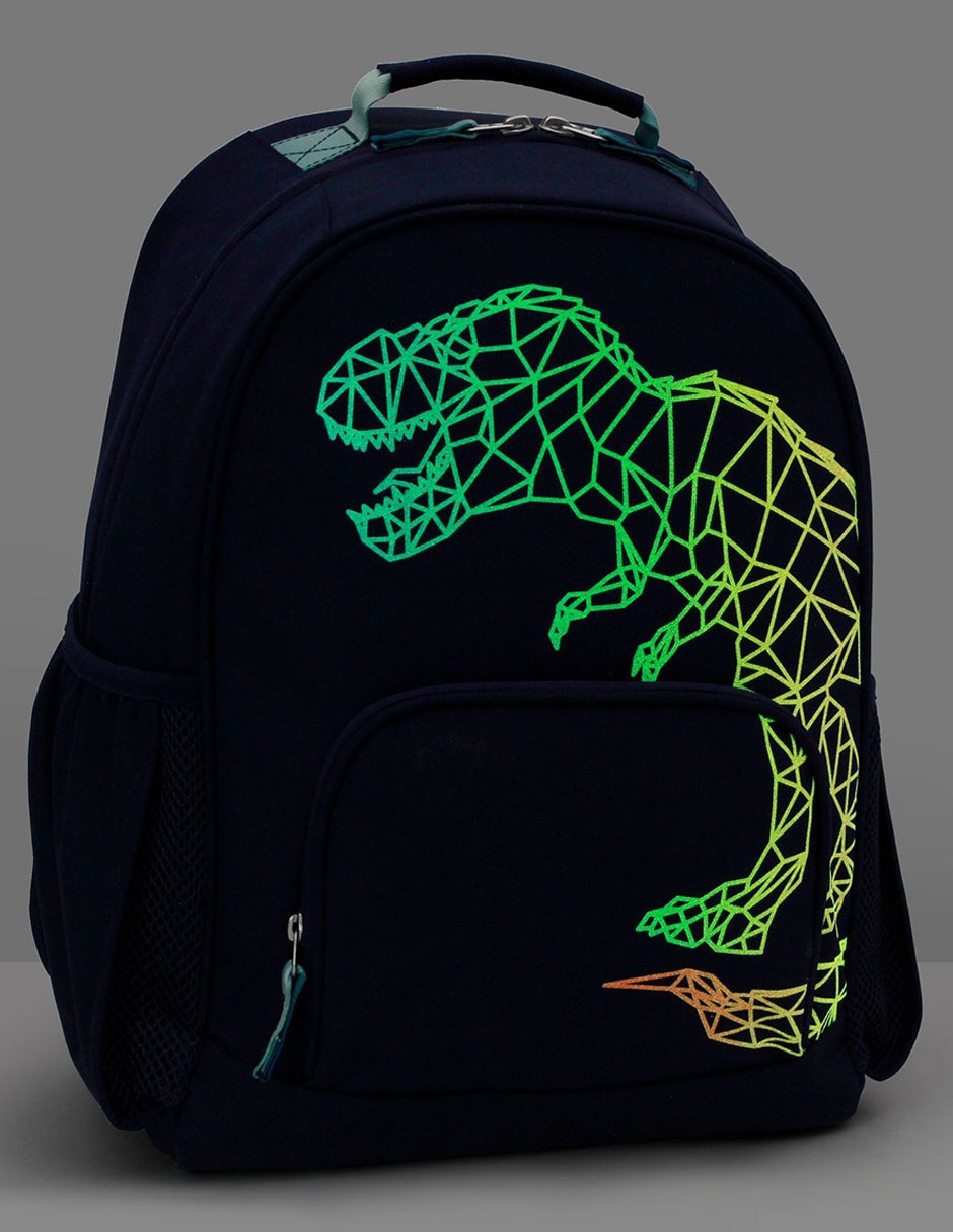 Mochila escolar Mackenzie T-Rex Blueprint unisex