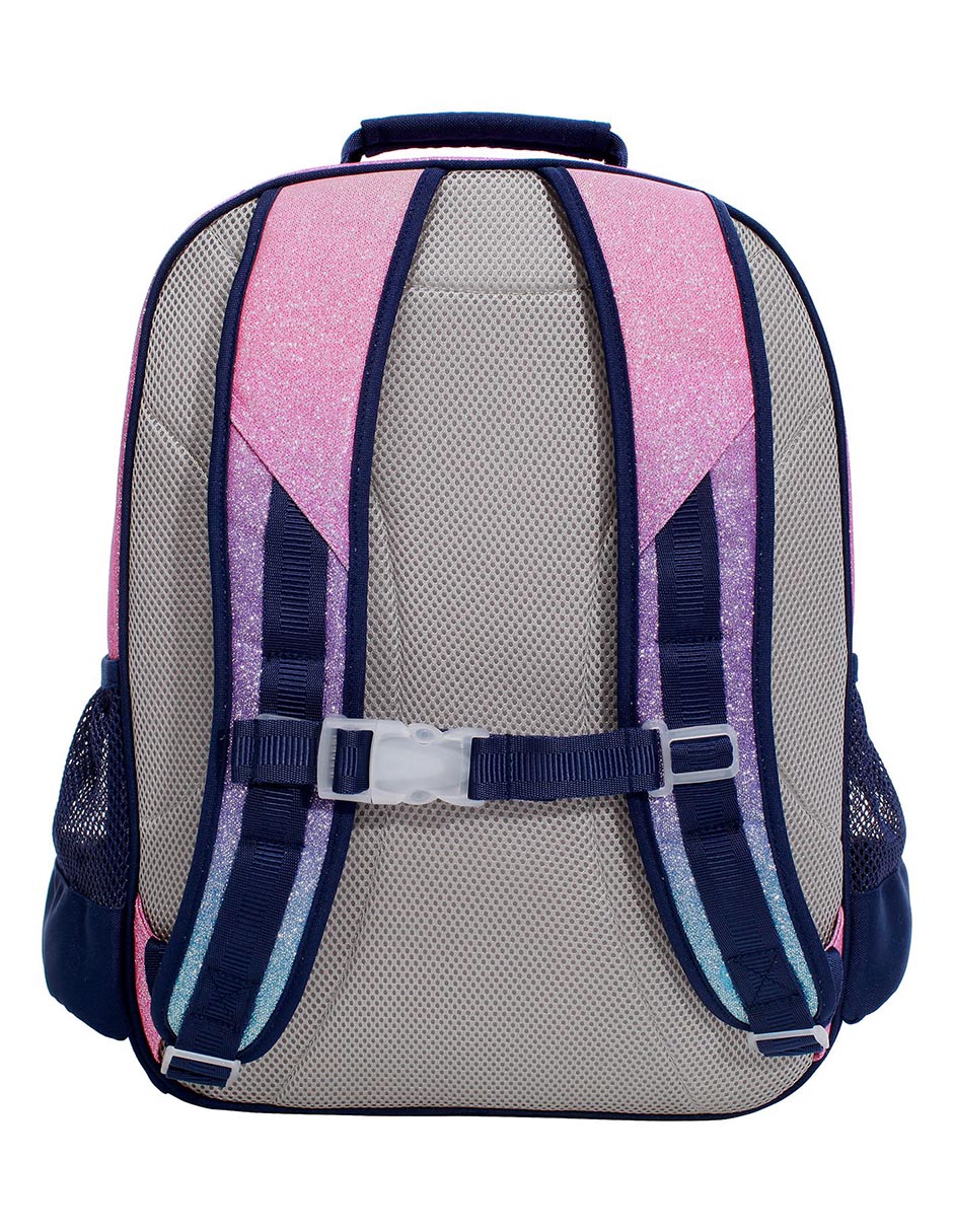 Mochila escolar Mackenzie Rainbow impermeable para niña 3