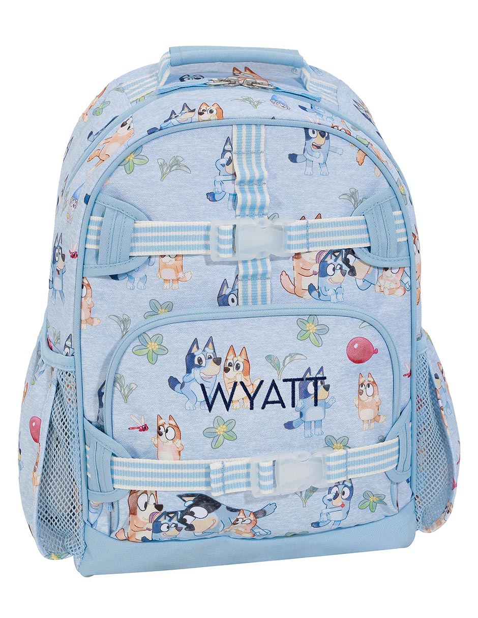 Mochila escolar Bluey y Bingo unisex