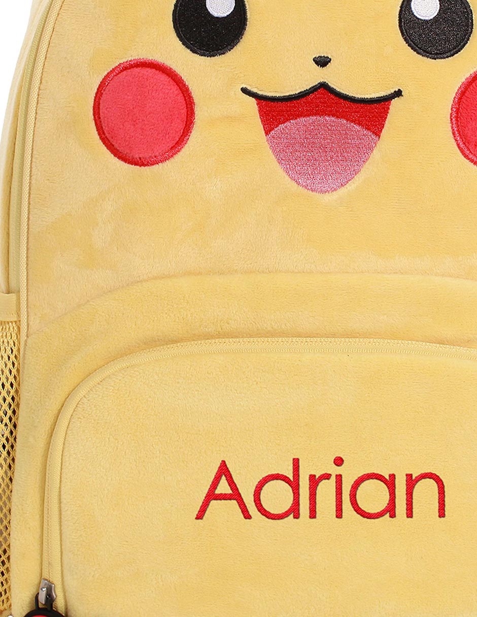 Mochila infantil pikachu unisex 4