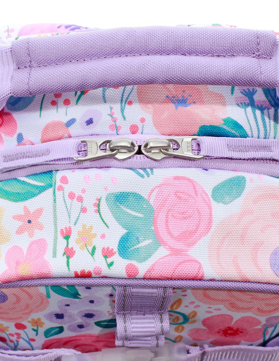 Mochila escolar Mackenzie Lavender impermeable para niña