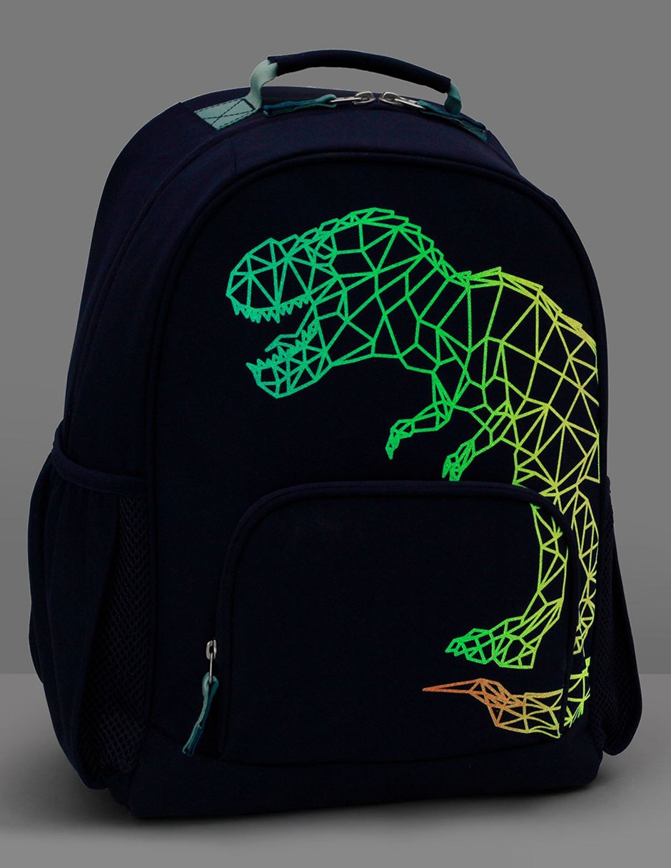 Mochila escolar Mackenzie T-Rex Blueprint unisex 2
