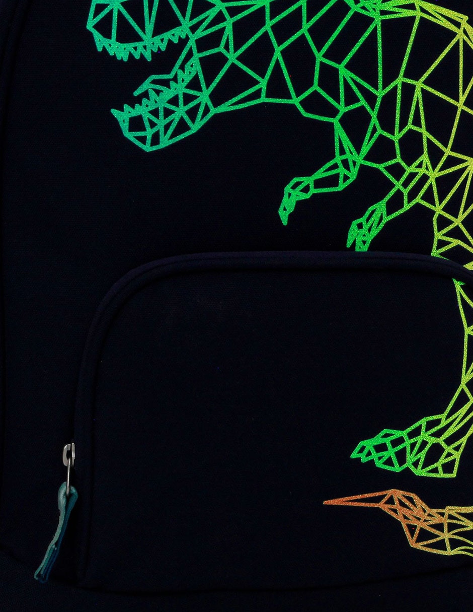 Mochila escolar Mackenzie T-Rex Blueprint unisex 4