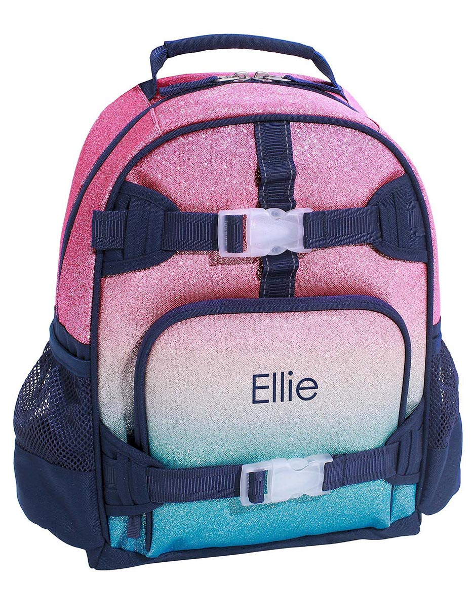 Mochila escolar Mackenzie Rainbow impermeable para niña
