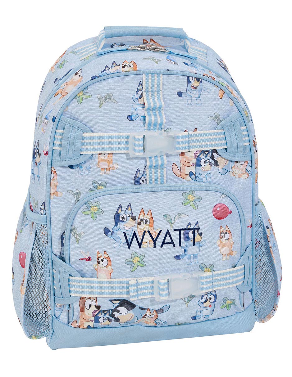 Mochila escolar Bluey y Bingo unisex