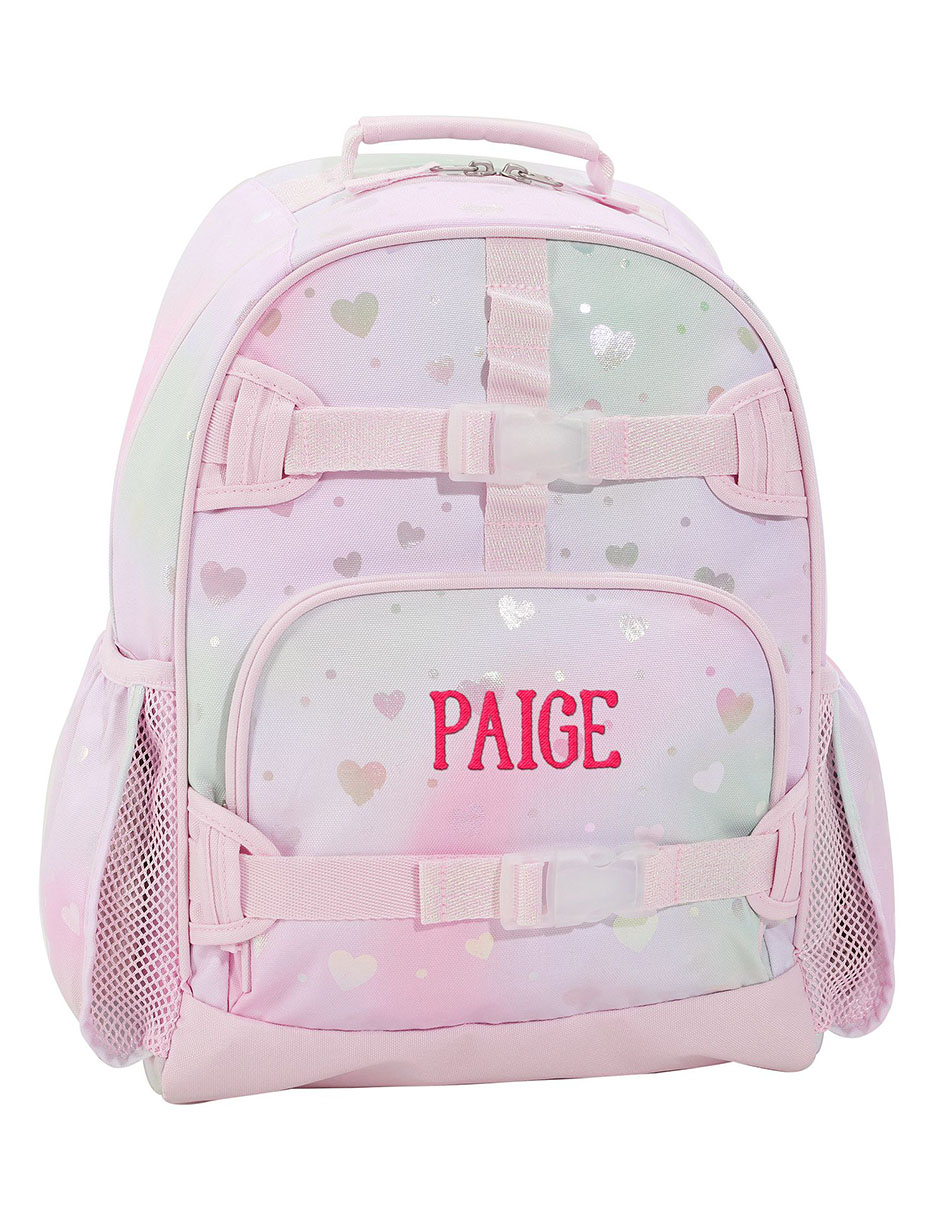 Mochila escolar Mackenzie Dreamy Foil Hearts para niña Mochila escolar Mackenzie Dreamy Foil Hearts para niña