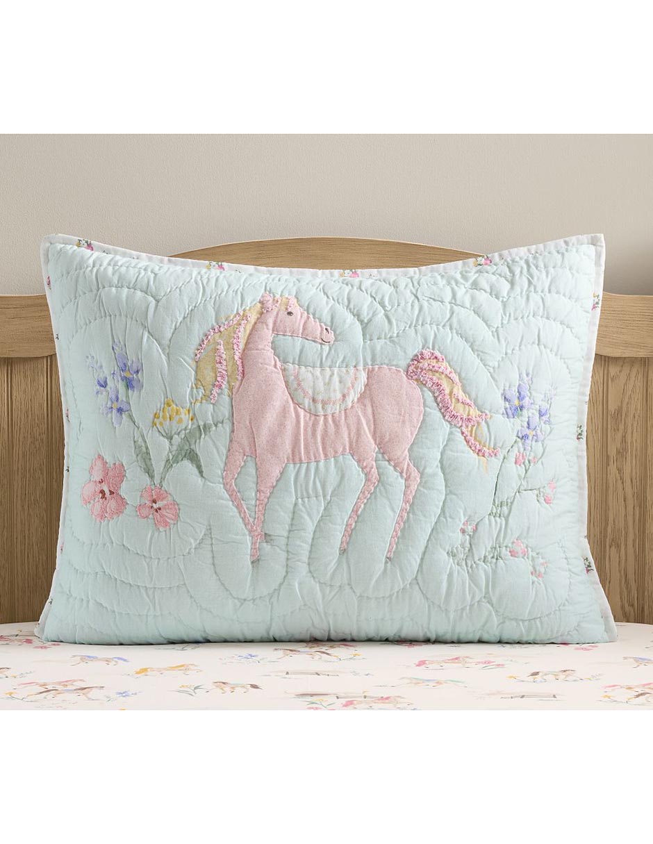 Funda para almohada Floral Horse Funda para almohada Floral Horse