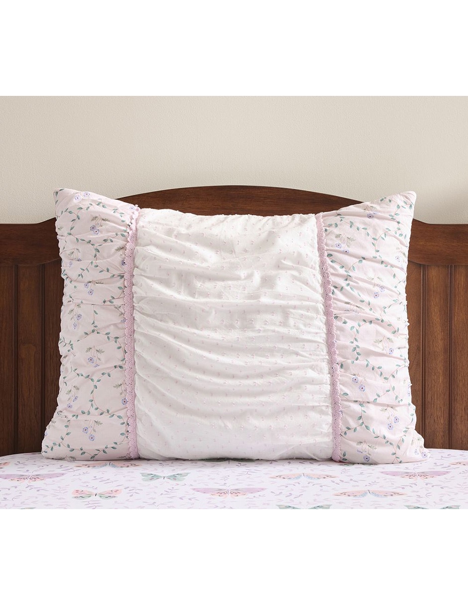 Funda para almohada Ruched Heritage FL Funda para almohada Ruched Heritage FL