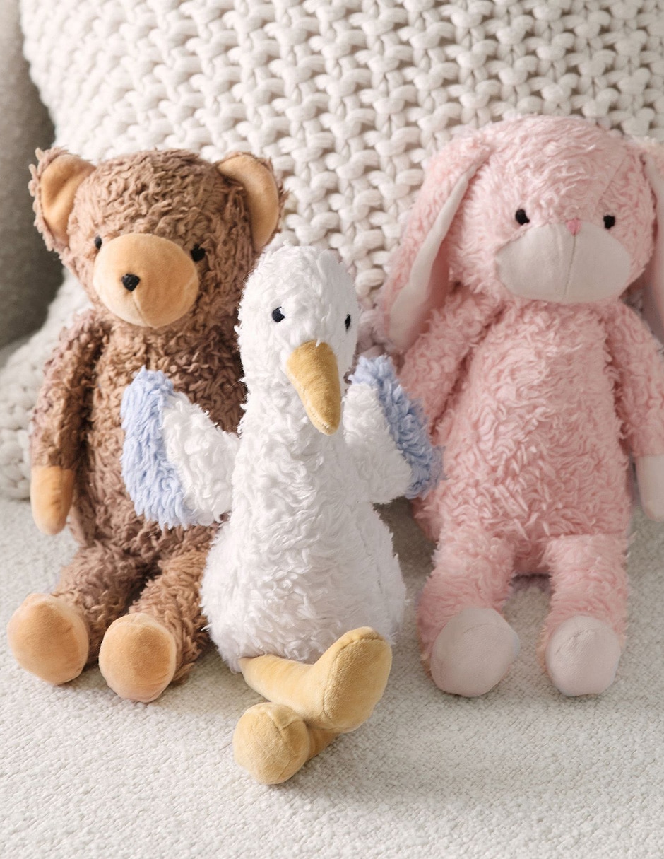 Peluche cigüeña Natural Plush de 33 cm 3
