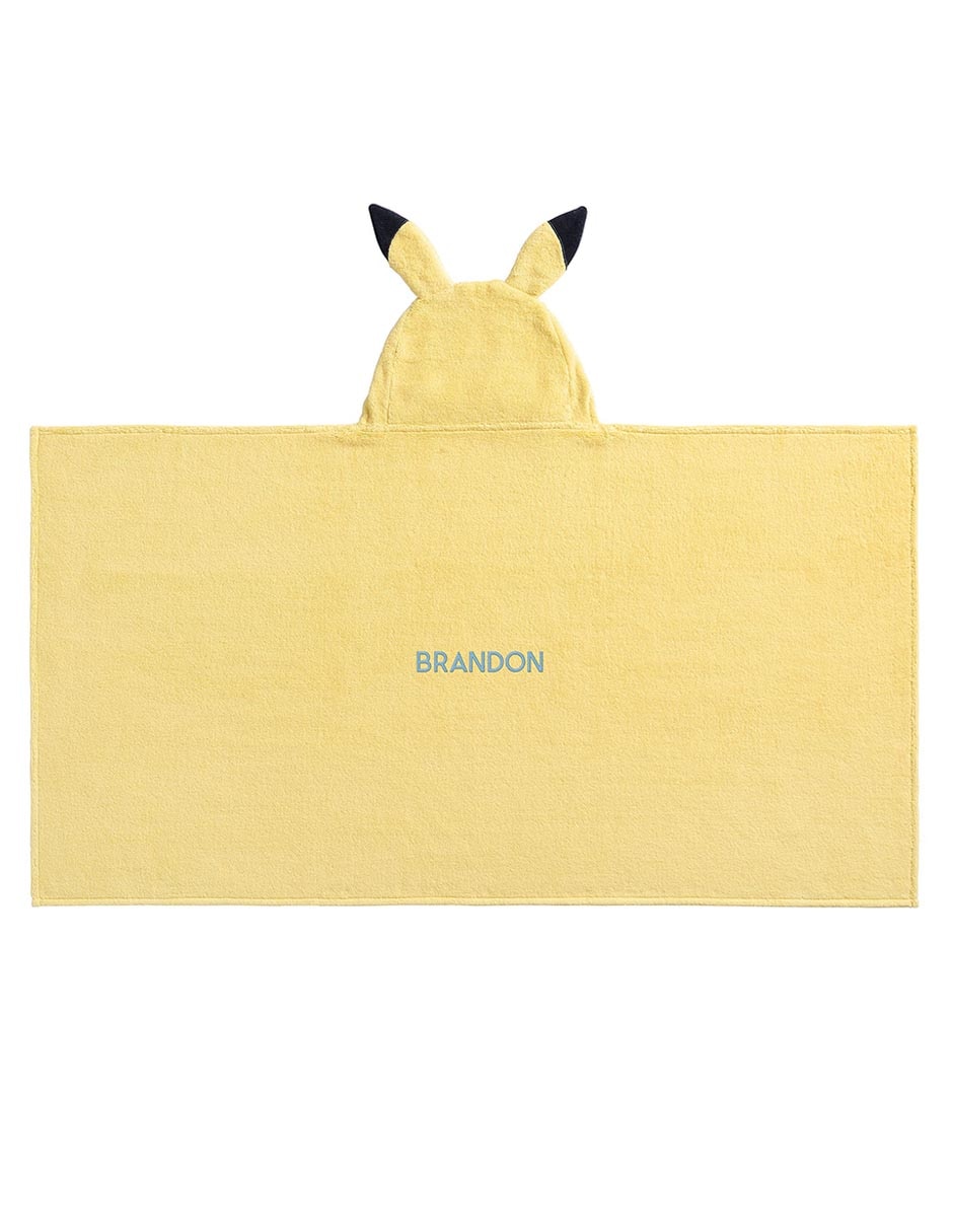 Toalla con gorro Pokémon Pikachu de algodón 3