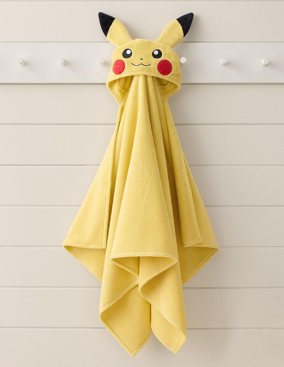 Toalla con gorro Pokémon Pikachu de algodón 8
